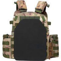 2pcs Airsoft Tactical Vest EVA Plates Body Carrier Vests SAPI Shock Plate for Outdoor Hunting Paintball War Game Protective