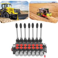 3/7 Spool Hydraulic Directional Control Valve 7P40/3P40 Hydraulic Flow Control Valve for Small Tractors