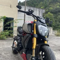 Motorcycle Mirror Conversion CNC Handlebar Mirror For Ducati Diavel 1200 1260 1260S 2011-2024