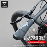 TOSUOD Bicycle Handlebar Grips Soft Non-Slip Shock-Absorbing Ergonomic Handlebar Grips High-Quality Elastic Silicone Material