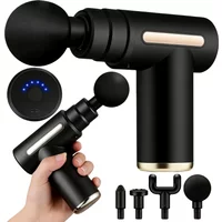 Portable Mini Massage Gun USB Rechargeable Lightweight Electric Muscle Relaxation Device for Home Body Massage 4 Colors Optional
