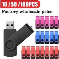 10/50/100PCS Wholesale High Speed Custom Metal Mini Pendrive 128MB 256MB 1GB 2GB 4GB 8GB 16GB USB Stick 2.0 flash drive 32GB