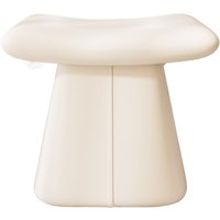 Simple & direct: Pea-Shaped Soft Stool – Skin-Friendly, Space-Saving, For Living Room, Bedroom & Dressing Table