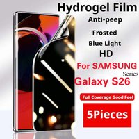 Galaxy S26Ultra Privacy Screen Protector For Samsung S26 Ultra Matte Hydrogel Film Galaxy S26Plus S26+ Soft HD Full Antipeeping