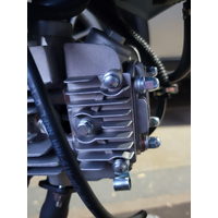 AliExpress NONE Motorcycle Oil Cooler Horizontal Engine Adapter Cylinder Cover & Screw For 50cc-110cc 125cc 140cc Monkey Dirt Pit Bike ATV Quad