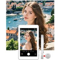 Magnetic Phone Vlog Selfie Monitor Screen Wireless Selfie Monitor Screen Rear Camera Monitor Screen for Android iPhone