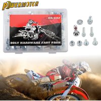For Honda CR CRF Motorcycle Full Plastics Fastener Kit CR125 CR250 CRF250 CRF450 R X L 2003-2025 Motocross Fairing Fender Bolt