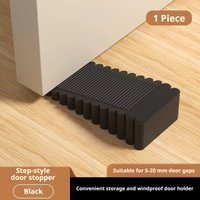 Portable Anti-Collision Rubber Wedge Door Stop Safety Silicone Door Stopper Home Protection Hardware