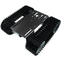 TP101 Metal Smart Crawler Robot Tank Chassis Kit With 33GB-520 12V DC Motor Aluminum Alloy Panel DIY For Arduino Toy