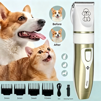 Professional Pet Hair Clipper for Dogs Cats Electric Pet Trimmer Low Noise Dog Grooming Shaver Special for Paw Body Hair Cutting