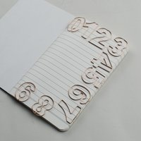 10pcs/Set Metallic Wire-formed 0-9 Number-shaped Paper Clip Bookmarks Paperclips Office Stationery School Supplies