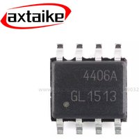 10PCS AO4406 AO4406A AO4406AL 4406A SOIC-8 SMD 13A 30V N-Channel MOSFET IC