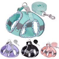 Outdoor Walking Harness and Leash Set for Small to Medium-Sized Dogs, Chihuahua, Mascotas, Harness Vest, Pomeranian Accessories
