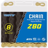 AliExpress TOOPRE MTB Bicycle Chain 1/6/7/8/9/10/11/12 Speed Mountain Road Bike Gold Chain Electroplated And Rust-proof Variable Chain