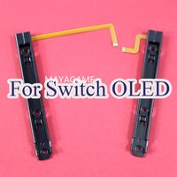 For Switch OLED Console Slideway Right and Left L R Slide Rail With Flex Cable For Nintendo Switch OLED