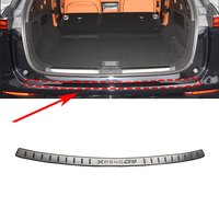 For XPENG G9 2024 Car Trunk Trim Rear Bumper Stainless Steel Stickers Door Sill Protector Auto Styling Car Accessories