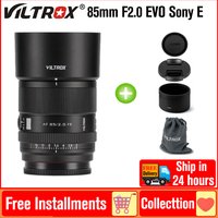 Viltrox 85mm F2.0 EVO-FE AF Full-Frame Lens Large Aperture Auto Focus Camera Lens for Sony E Mount A7IV ZV-E1 FX3 A9III A7 III