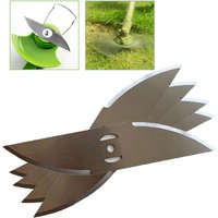1/5PCS 150mm Metal Grass String Trimmer Head Saw Blade Steel Replacement Saw Blades Lawn Mower Home Garden Tool Parts