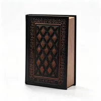Gospel of Love 3D Embossed Faux Leather Notebook European Vintage Thick Journal Halloween Sketchbook for Drawing Writing Gift