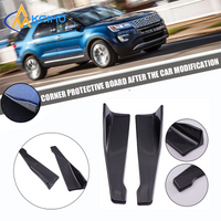 48CM Universal Car Front Rear Bumper Lip Diffuser Splitter, PP Material Anti-Scratch Side Skirt Apron, Sport Styling Protection
