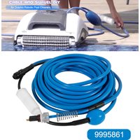 9995861 Cable and Swivel DIY 2 Wire for Dolphin Robotic Pool Cleaners Nautilus(Old), DX3, Advantage Plus, Endeavor, 60FT