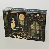 Felix Nacht's Gallery Of Hallucinations 52pcs Oracle Deck 10.5*7.5cm Tarot Card 4.1*3 Inch Learn Tarot For Party, Gift