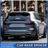 For 2018--2024 Volvo XC60 GEN 2 M4 style high-quality ABS plastic glossy black or carbon fiber spoiler trunk boot wing spoiler