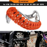 NICECNC For KTM EXC 300 EXC 250 SX 125 SX 250 XC-W Yamaha Sherco GasGas Beta 60cm Exhaust Shield Muffler Pipe Protector Cover