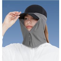 AliExpress NONE Outdoor Neck Protection Sun Cap Fishing Cycling Climbing Men Removable Face Shield Safari Hat Women Quick Drying Sunshade Hat