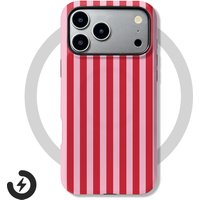 INS Stripe Magnetic Case For Oneplus 13T 13S 13R 12 15R 15 15T 12R ACE 5 2V 3V 6 6T Pro 2 in 1 Film Shell Phone Cover