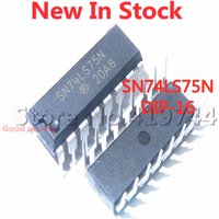 5PCS/LOT SN74LS75N 74LS75 HD74LS75P DIP-16 4-bit latch In Stock NEW Original IC
