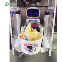 Commercial High Speed Ice Cream Vending Machine Cream Cone Dispenser Hot Sales Business Equipment for Snack Stands