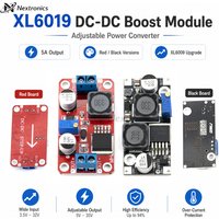 1/3/5/10PCS XL6019 DC-DC Step-Up Boost Converter Module Adjustable Power Supply Module XL6009 Upgrade LM2577 5V 12V 24V