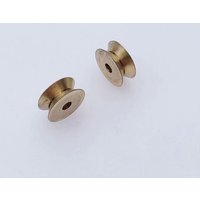 10Pieces/Lot 2mm*8mm*3mm Copper Head Small Motor Shaft Pulley Wheel