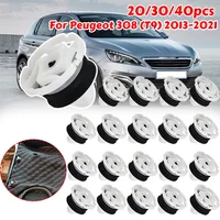 For Peugeot 308 (T9) 2013 2014 2015 2016 2017 2018 2019 2020 2021 Car Inner Door Panel Card Trim Clip Fastener Rivet Upholstery