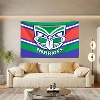 VIKAMA New Zealand Auckland Warriors Flag Tapestry Waterproof Sports Fan Banner Man Cave Garage Decor Team Spirit Wall Cloth