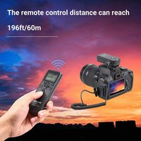 AODELAN WTR-2 Drahtlose Timer Fernbedienung Auslöser (C6 C8 N8 N10 S6 S8 O6 P6) kabel Für Canon Nikon Sony Kamera