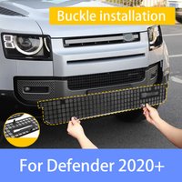 For Land Rover 20-26 Defender buckle installation grille water tank insect screen air inlet protective cover no need to disassem
