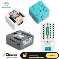 Original M5Stack ATOM Echo or Base ASR ESP32 Programmable Smart Speaker Development Board Kit For Home Assistant Voice Control