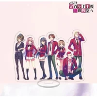 Hot Anime Classroom of the Elite Action Figure Cosplay Horikita Suzune Karuizawa Kei Acrylic Stand Model Desktop Decoration Toys
