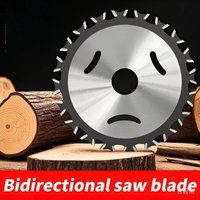 5 Inch 125mm 40-Tooth Tungsten Carbide Circular Saw Blade, Nail Resistant Woodworking Saw Blade Hardware Tool
