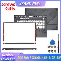 Original Front Bezel For ROG Strix 7 G16 G614 G614J G614JV G634 Laptop Palmrest Upper Top Case Lower Bottom Cover Hingecover