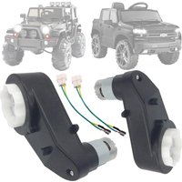 2Pcs 12V 24V 40000RPM High Speed RS550 Drive Motor Gearbox,Replacement for Children ´s Riding Jeep SUV Car Electric Vehicles