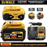 Original MAX Flexvolt DEWALT 20v 60V battery DCB606 DCB205 DCB206 DCB609 power tool battery DEWALT 5AH 6AH 9AH battery
