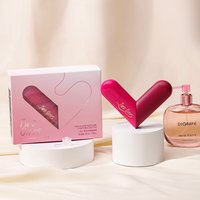 Double-Head Dual-Use Two-in-One Perfume Spray Bottle with Box Luxury Heart-Shaped Two-in-One Perfume Bottle Accompanying Gift