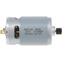 21v rs550 Motor gebürsteter Motor 14 Zähne geeignet für 4/6 Zoll kabellose Mini-Holzsäge Kettensäge Elektro werkzeug Zubehör