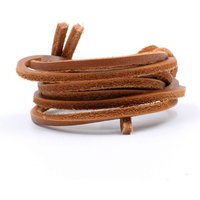 100CM Laces Boot Shoe Accessories Unisex Shoestring Shoe Rope Cowhide laces Leather Shoelaces