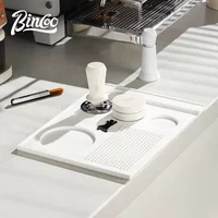 Bincoo Multifunctional Pressed Powder Mat Household Coffee Machine Supporting Equipment Slag Bucket Storage Mat Bar Mat