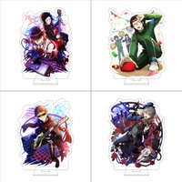 16CM Anime Bungo Stray Dogs Cosplay Acrylic Figure Stand Plate Izumi Kyouka Akiko Yosano Fukuzawa Yukichi Ornaments Gifts