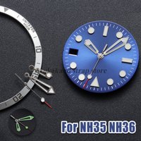 For Omega Seamaster 300 NH35 Movement Pointer Mechanical Watch Modification for NH36 Diving Luminous Watch Hands Accessories